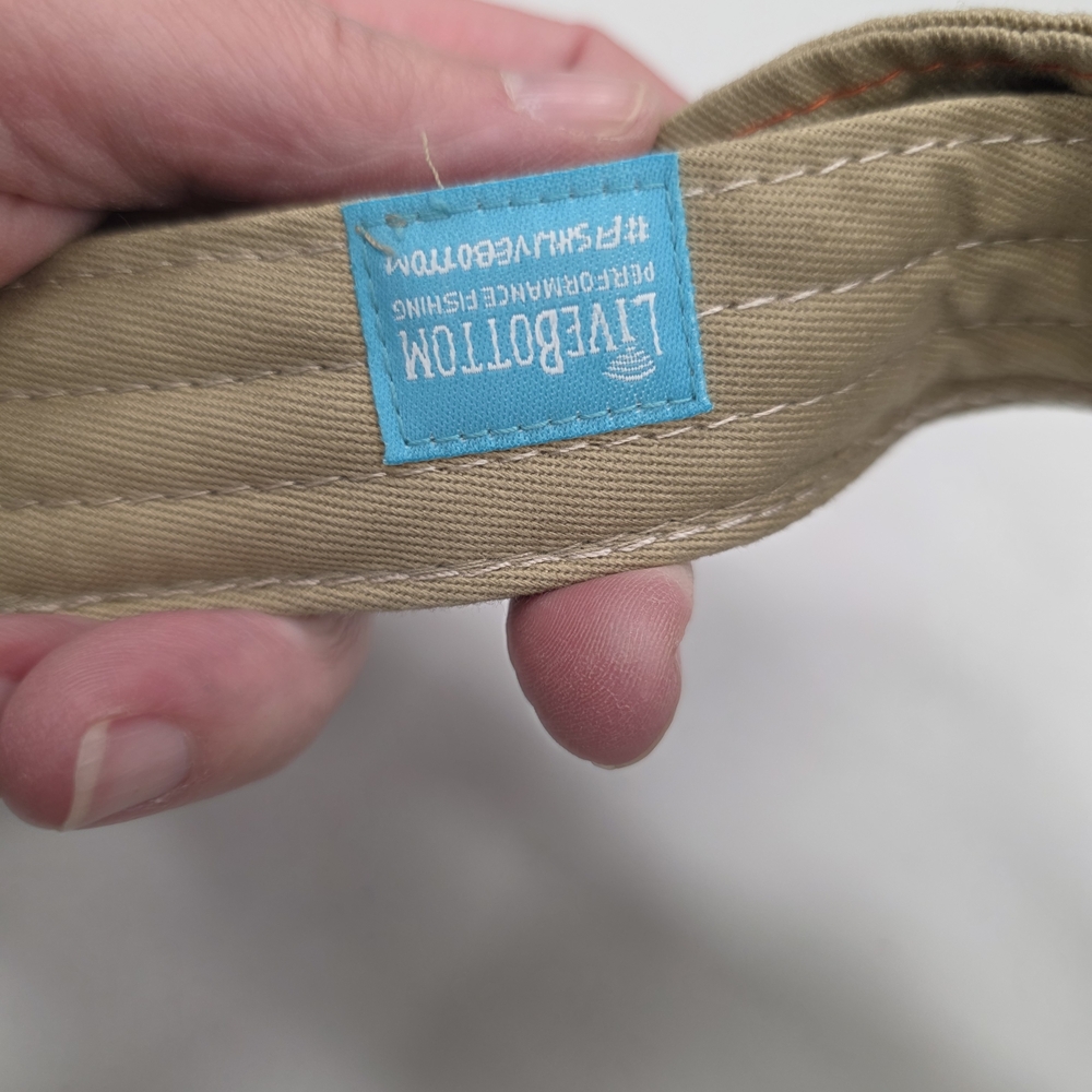 Live Bottom Tan Visor - Picture 5 of 5
